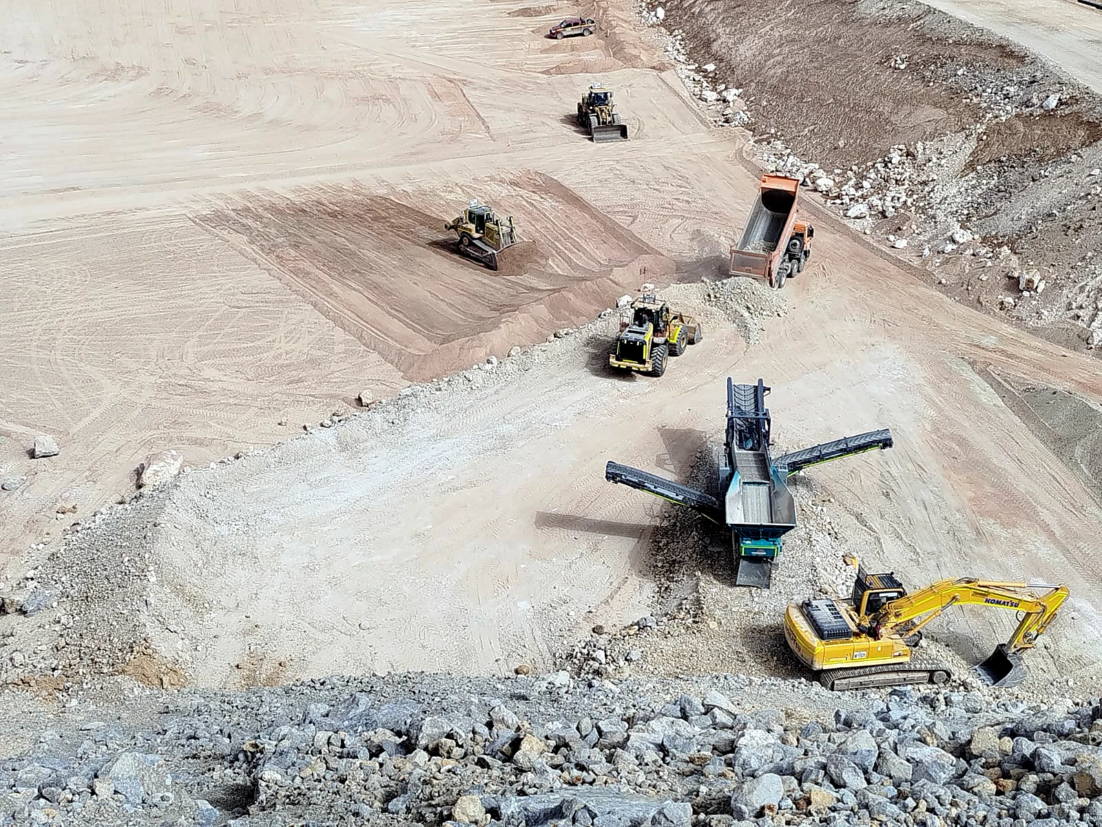 Infraestructura minera - Faena La Coipa