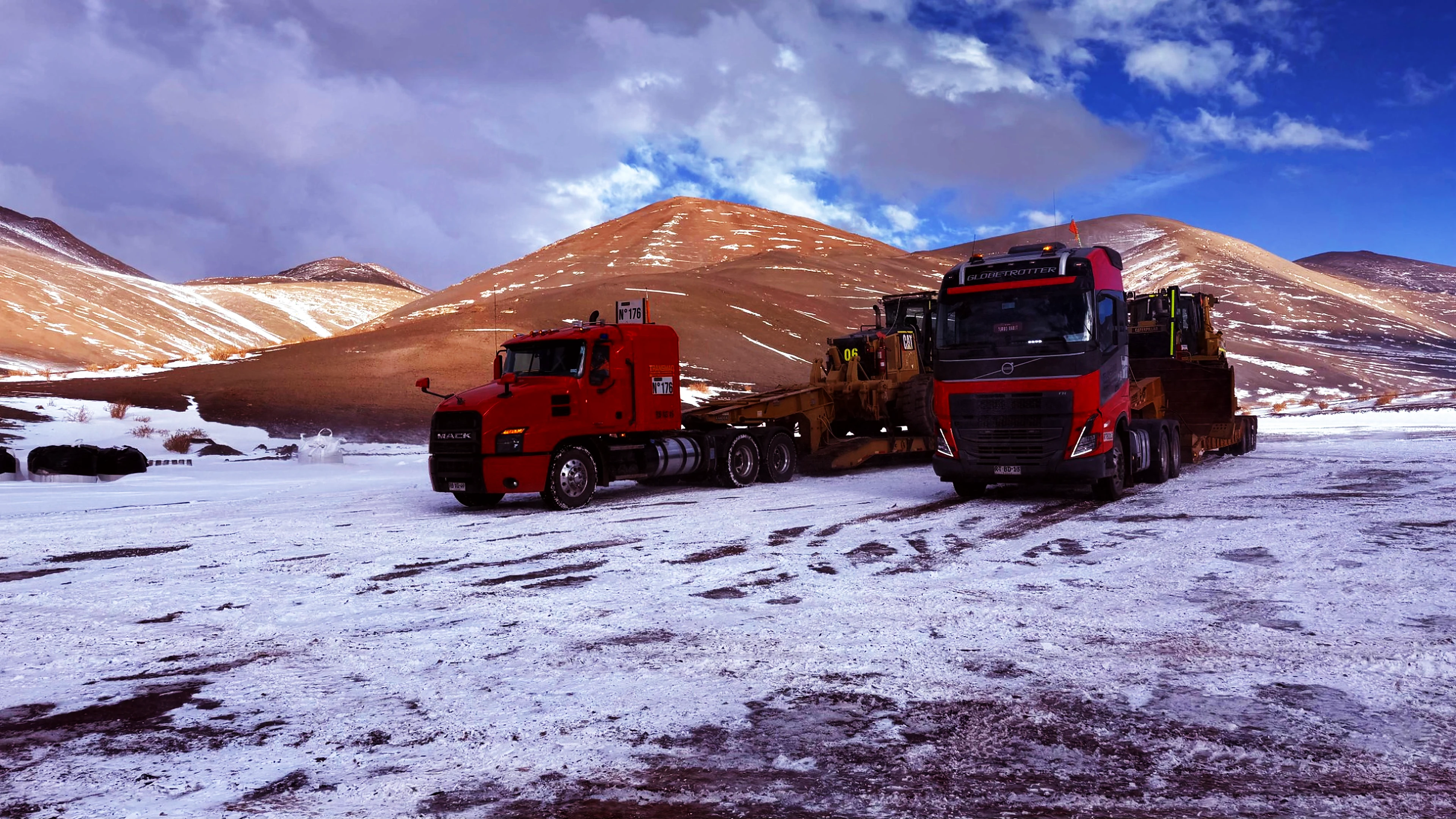 Operación de invierno de Transmaq en alta cordillera